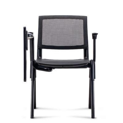 কেনা Ergonomic Mesh Office Chair, Mesh Conference Room Chairs With Foldable Writing Tablet (ফোল্ডেবল লেখার ট্যাবলেট সহ এর্গোনমিক জাল অফিস চেয়ার, জাল কনফারেন্স রুম চেয়ার) online manufacture